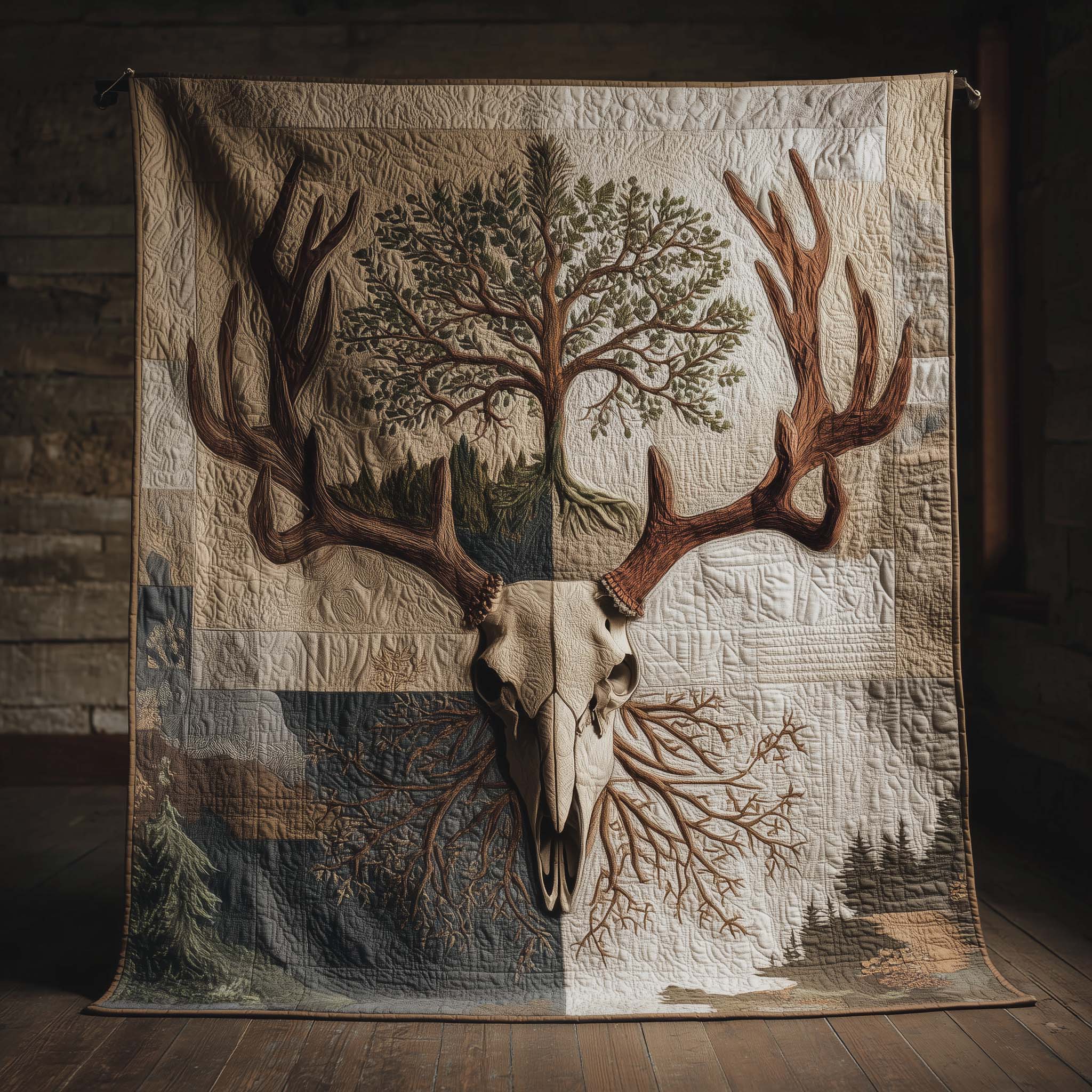 Hunting Season Quilted Blanket GFTOHD12965