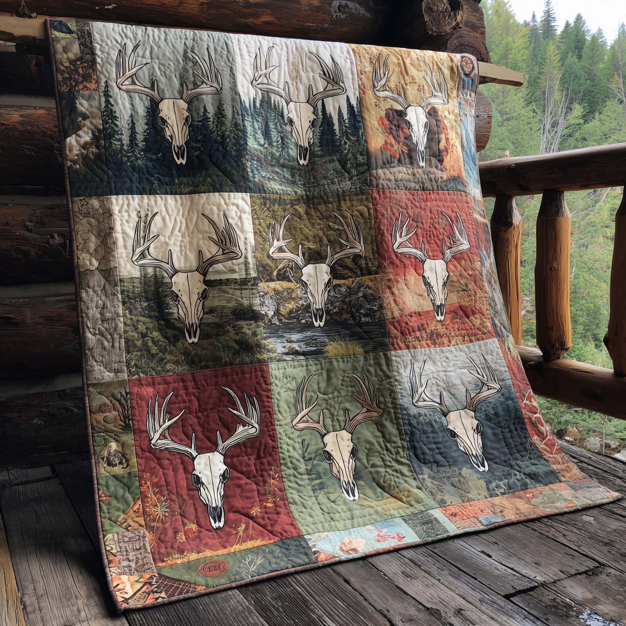 Hunting Season Quilted Blanket GFTOHD12967