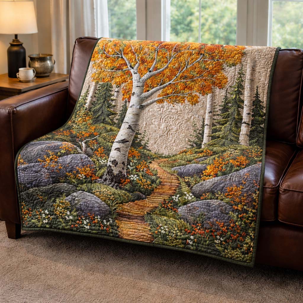 Woodland Embrace Quilted Blanket GFTOHD13108