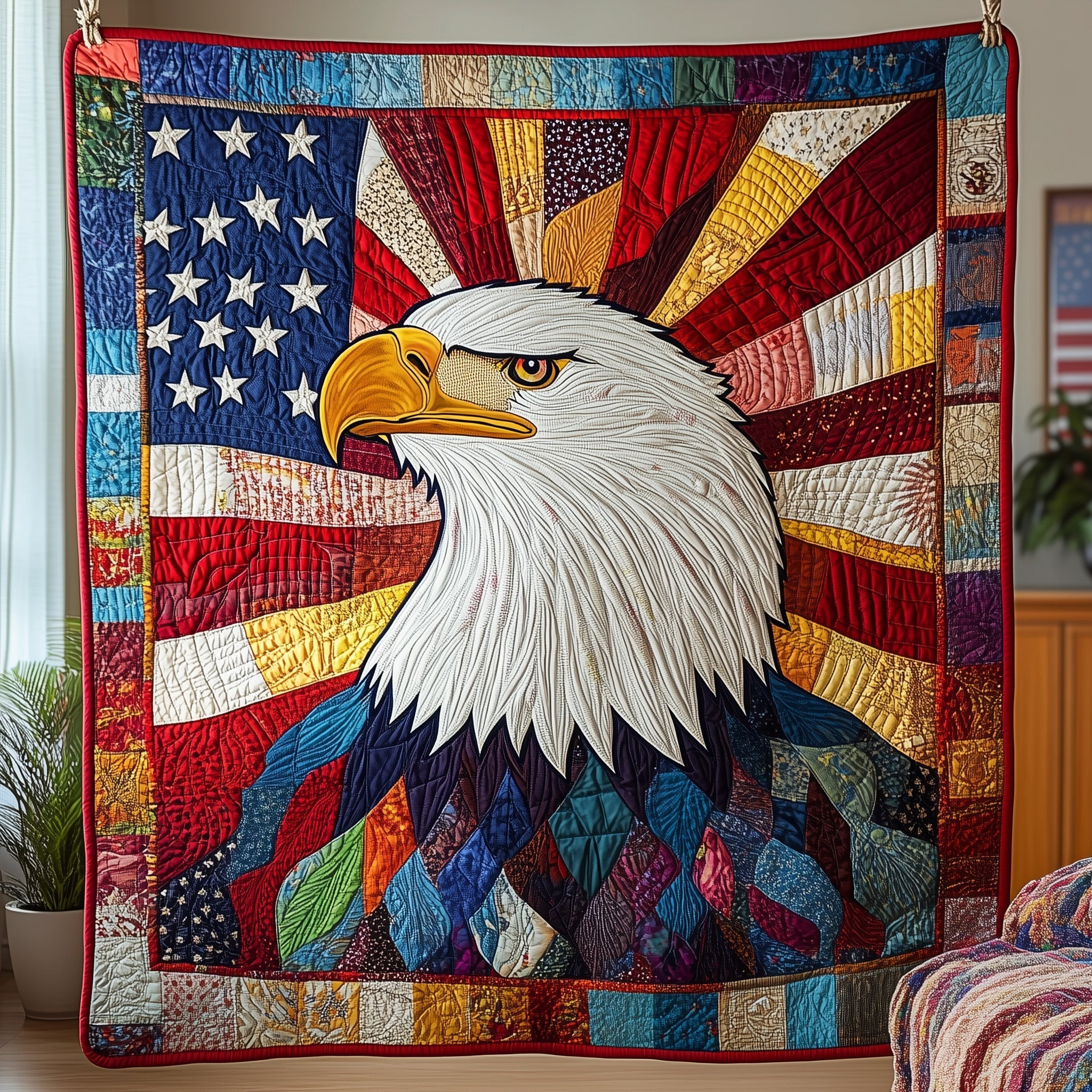 Pride of the Sky Quilted Blanket GFTOHD2993