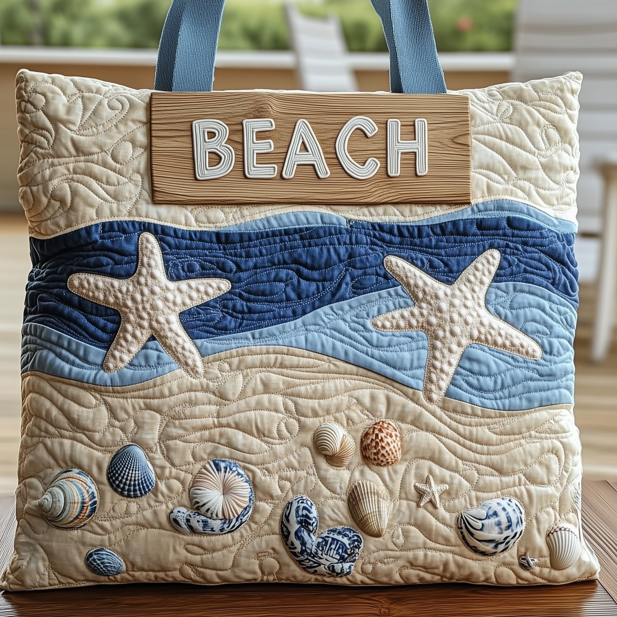 Ocean Treasures Quilted Tote Bag GFTOHD7995