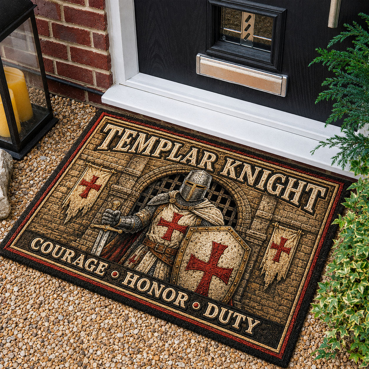 Crusader Gatekeeper Doormat GFTOHNL1407