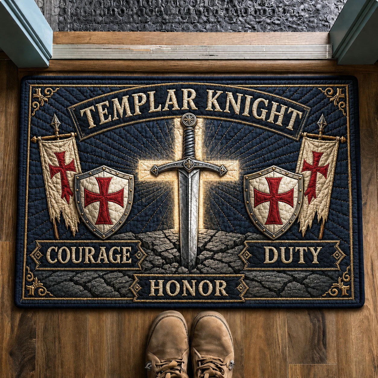 Sacred Valor Sword Doormat GFTOHNL1408