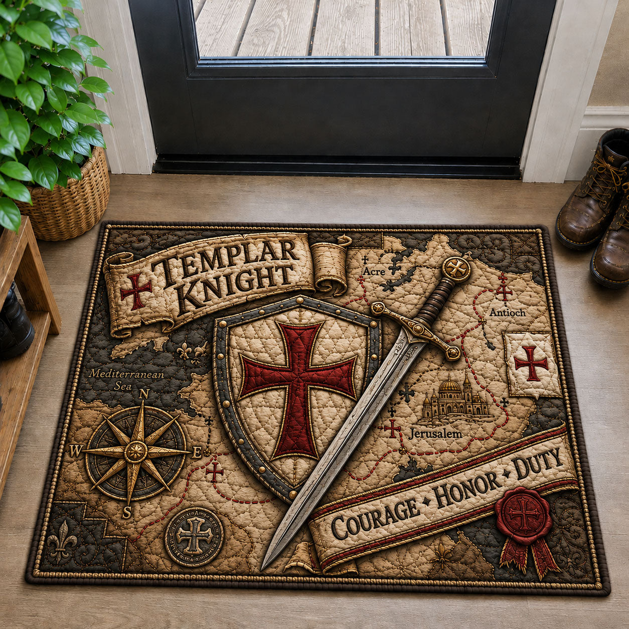 Holy Land Quest Doormat GFTOHNL1410