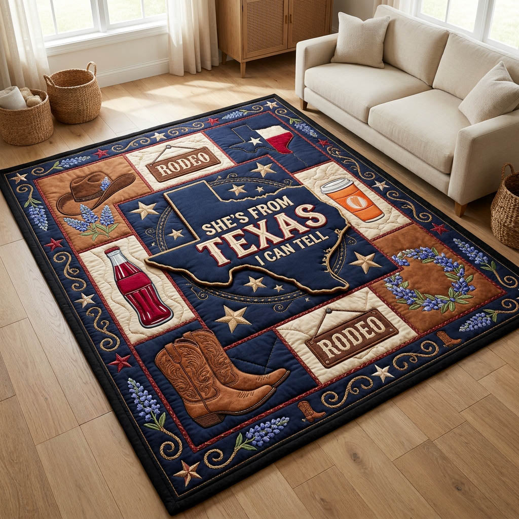 Texas Cowgirl Area Rug GFTOLAN1184