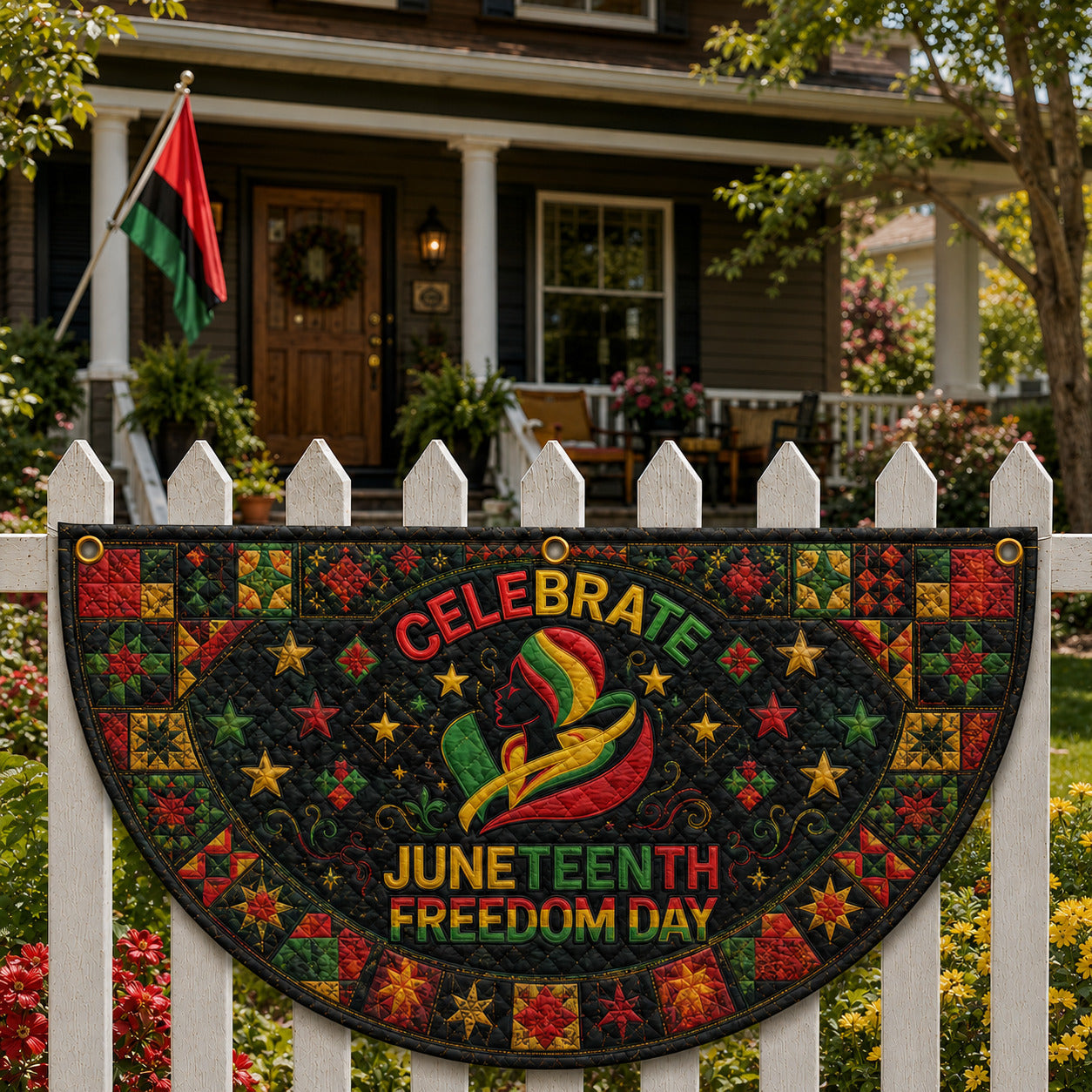 Freedom Celebration Fan Flag GFTOLAN147