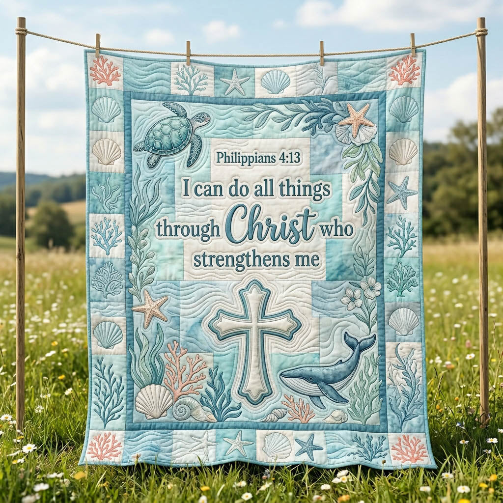 Christian Faith Quilted Blanket GFTOLAN511
