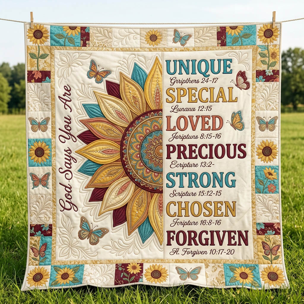 Christian Faith Quilted Blanket GFTOLAN519