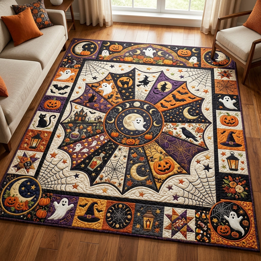 Mystic Halloween Patch Area Rug GFTOLAN732