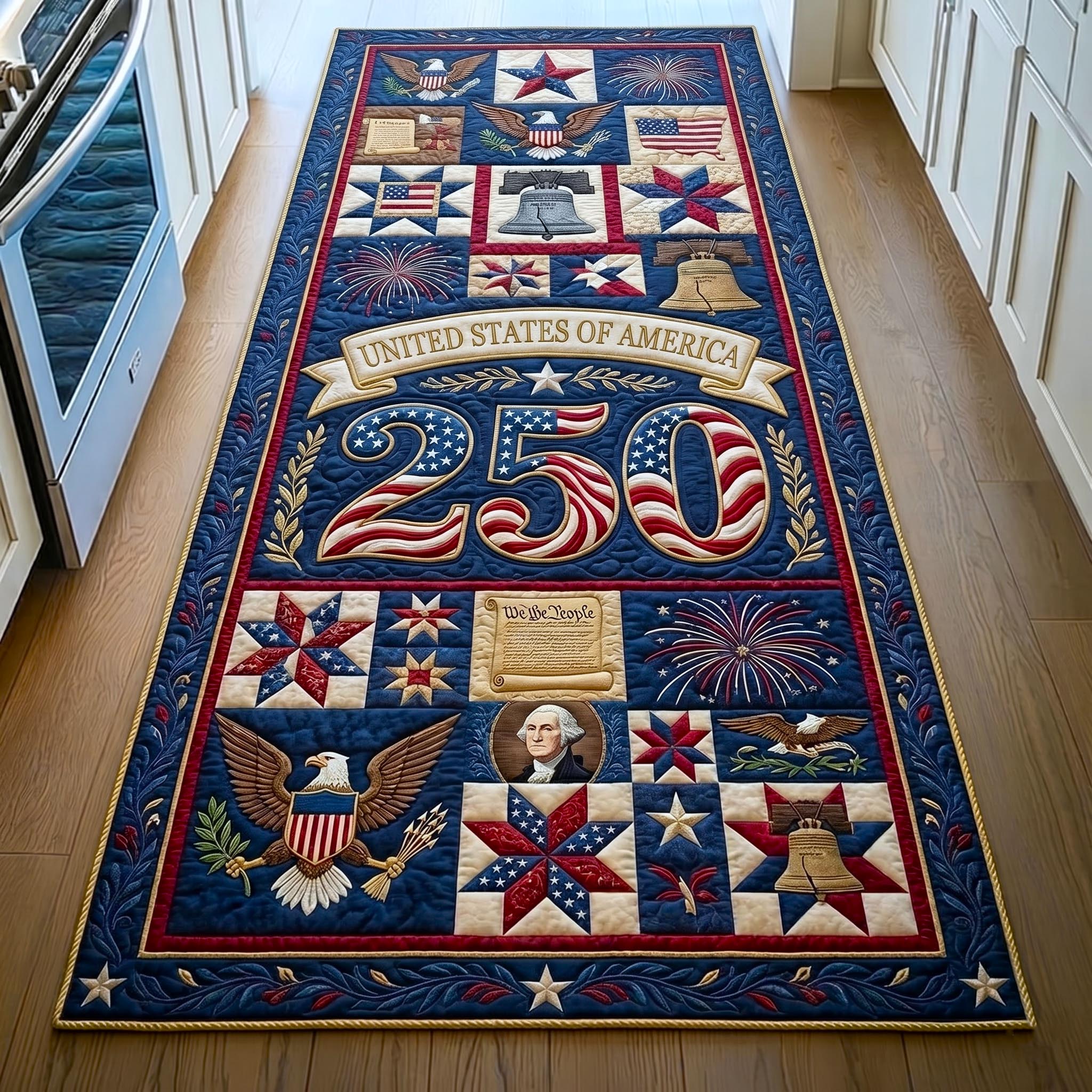 Heritage Patch Runner Rug GFTOMA10956