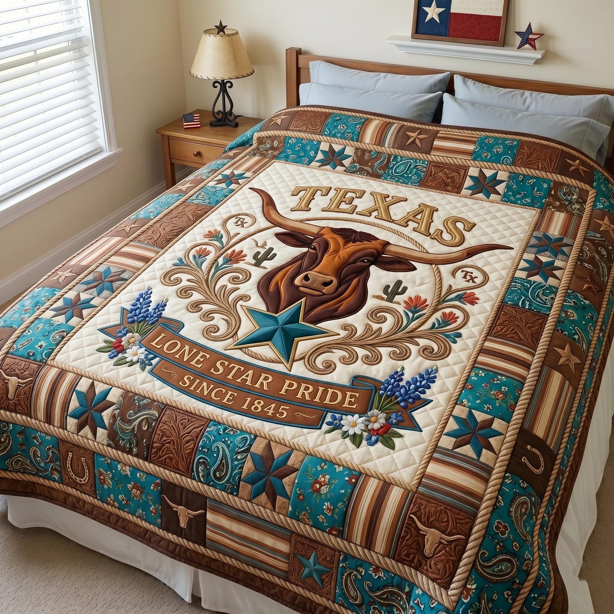 Proud Texas Quilted Blanket GFTOMA11337