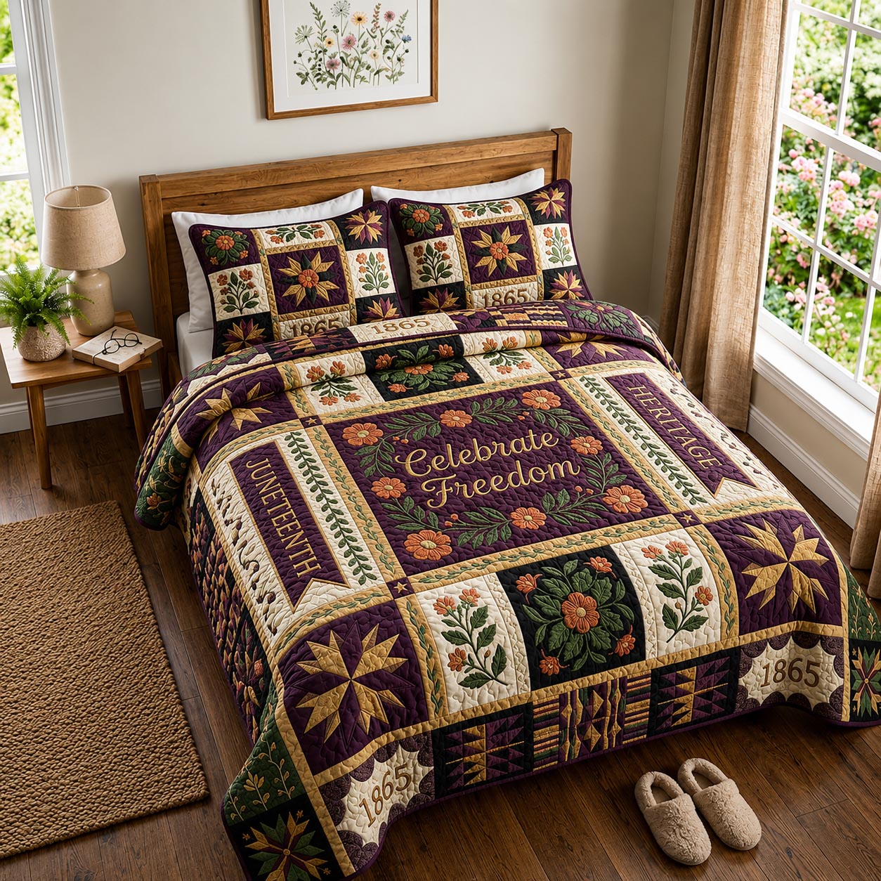 Legacy Roots 3-Piece Quilted Bedding Set GFTOMA11524