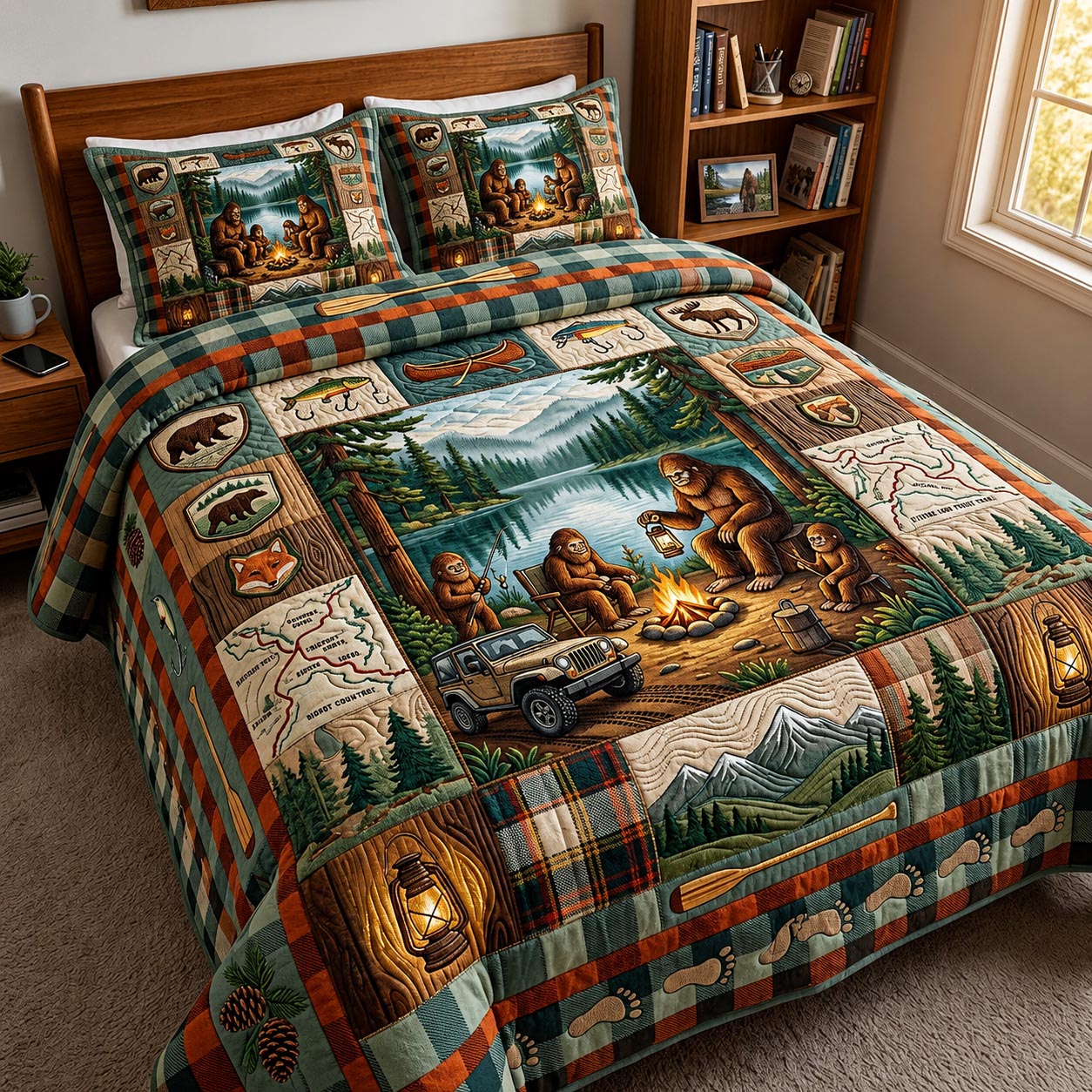Wild Roamer 3-Piece Quilted Bedding Set GFTOMA11612