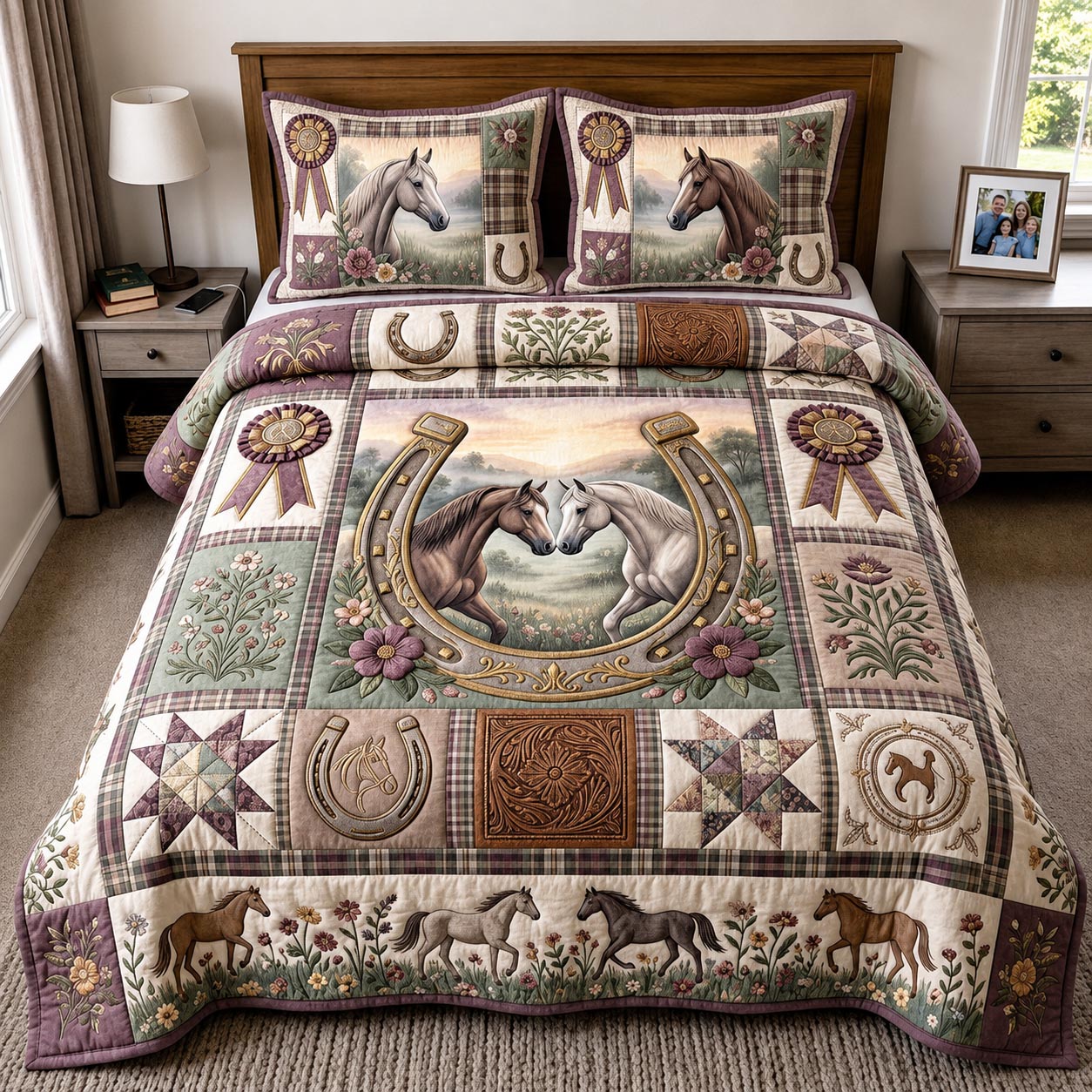 Western Soul 3-Piece Quilted Bedding Set GFTOMA11653