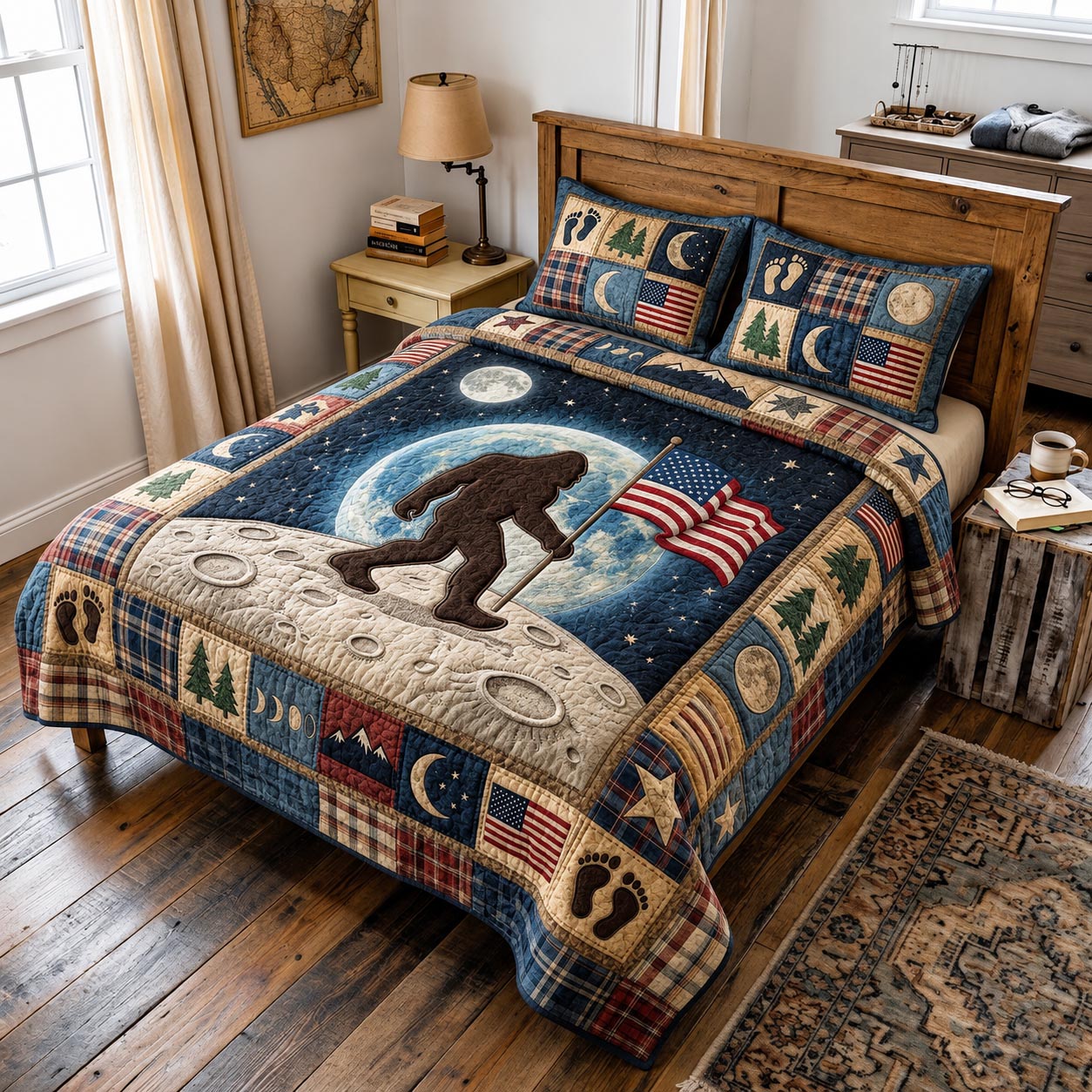 Wild Freedom 3-Piece Quilted Bedding Set GFTOMA11780