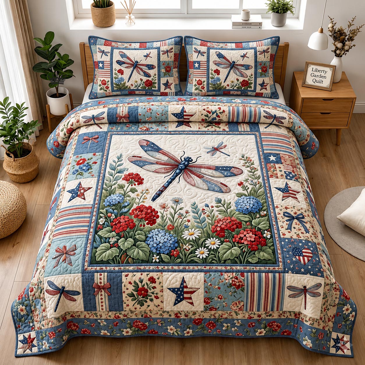 American Wings 3-Piece Quilted Bedding Set GFTOMA11860