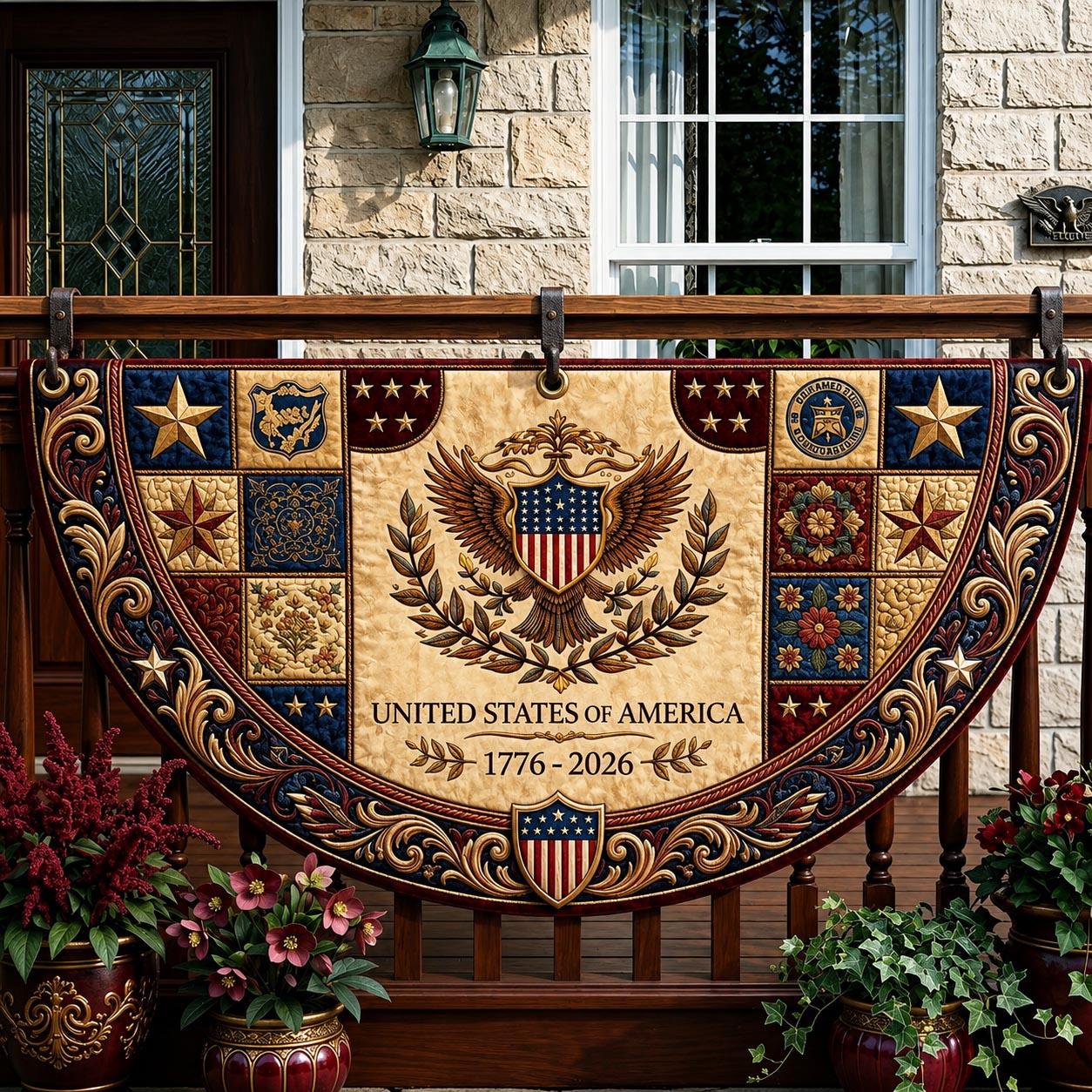 Patriot Rise Fan Flag GFTOMA12022
