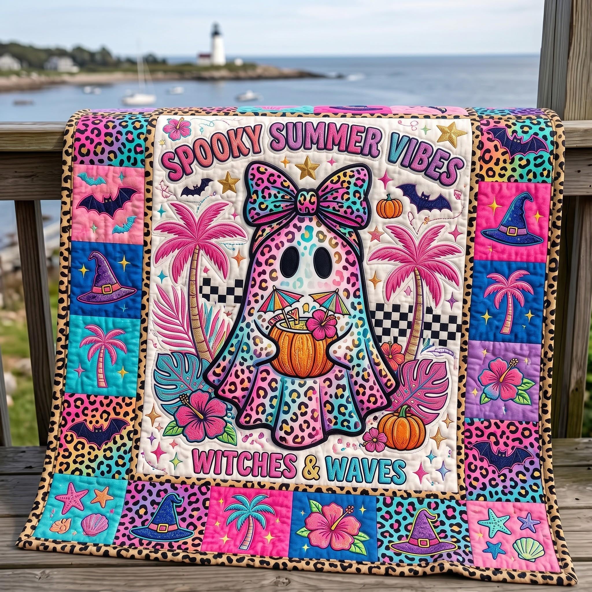 Tropical Haunt Quilted Blanket GFTOMA12577