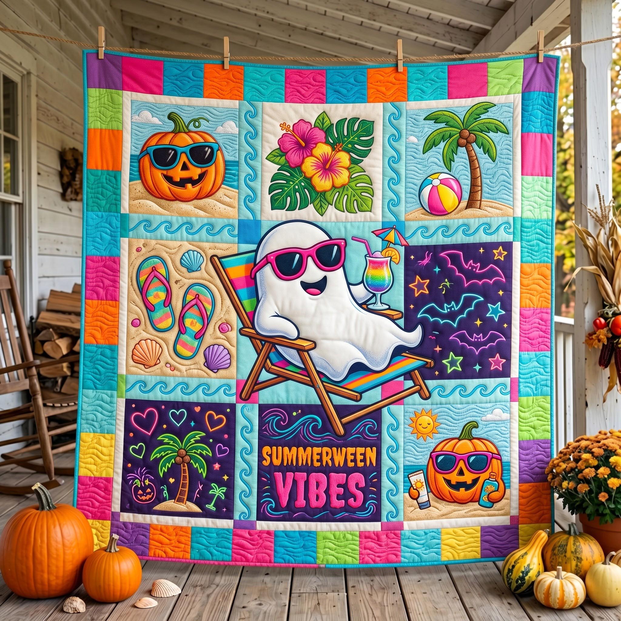 Sunny Spooks Quilted Blanket GFTOMA12580