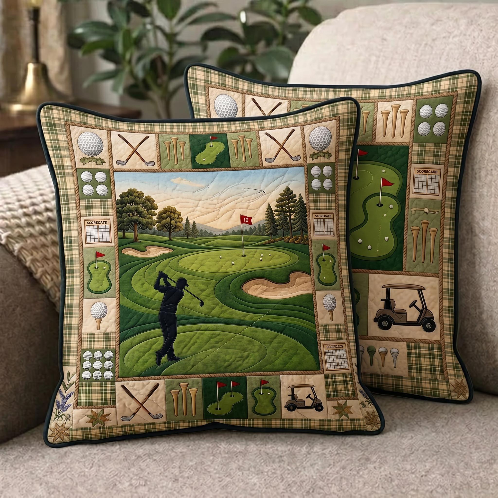 Swing Life Quilted Pillow Case GFTOMA12773C1