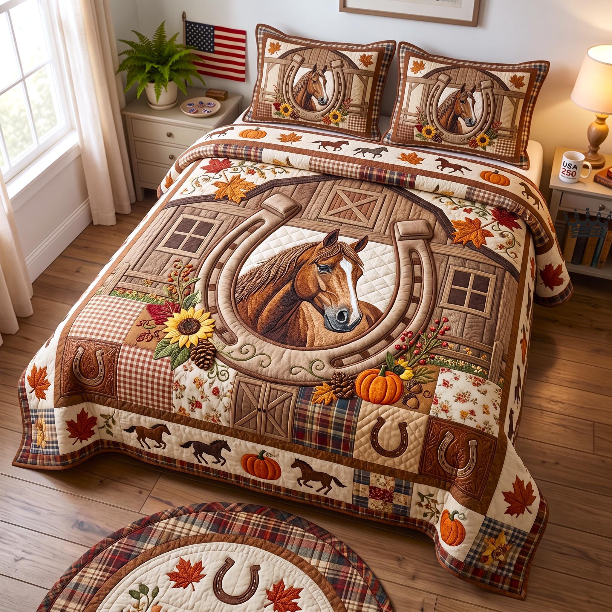 Western Soul 3-Piece Quilted Bedding Set GFTOMA12904