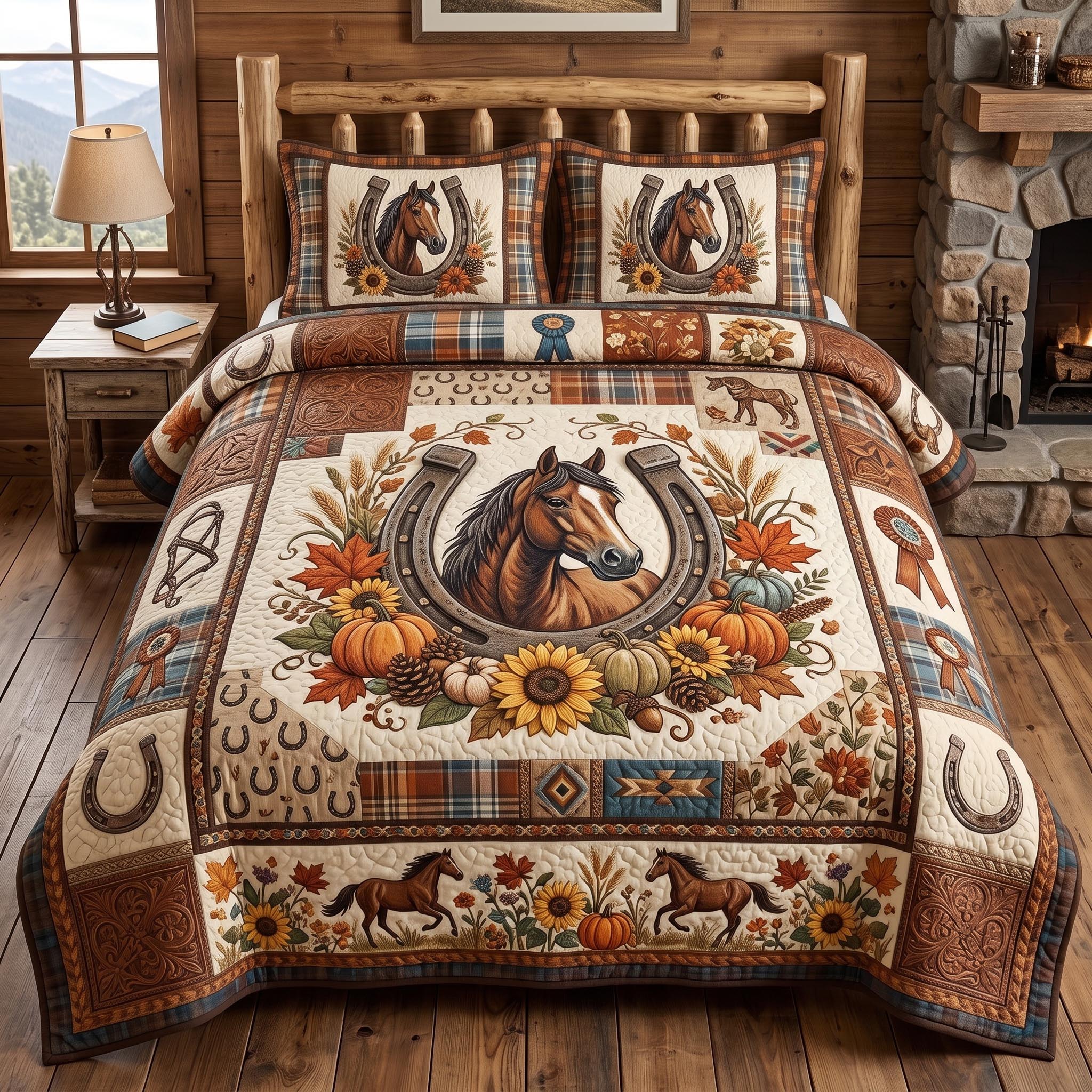 Western Soul 3-Piece Quilted Bedding Set GFTOMA12906