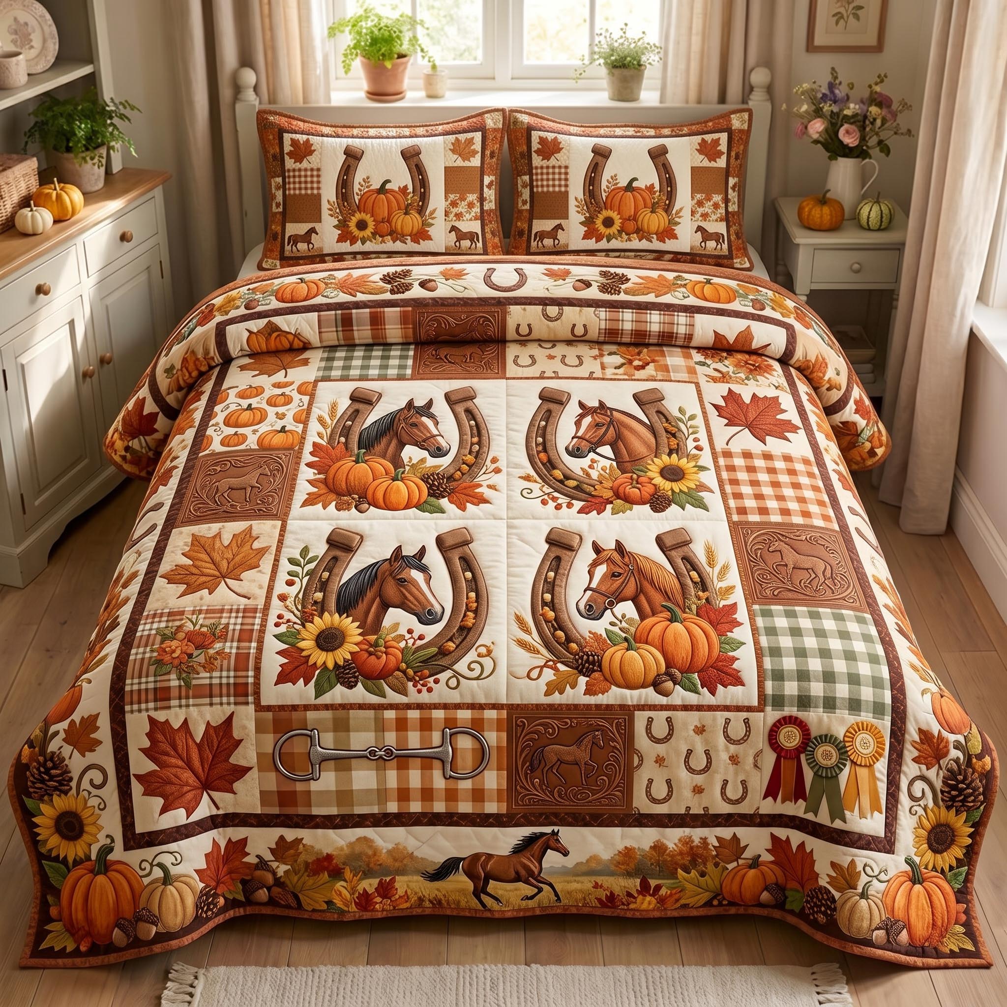 Western Soul 3-Piece Quilted Bedding Set GFTOMA12907