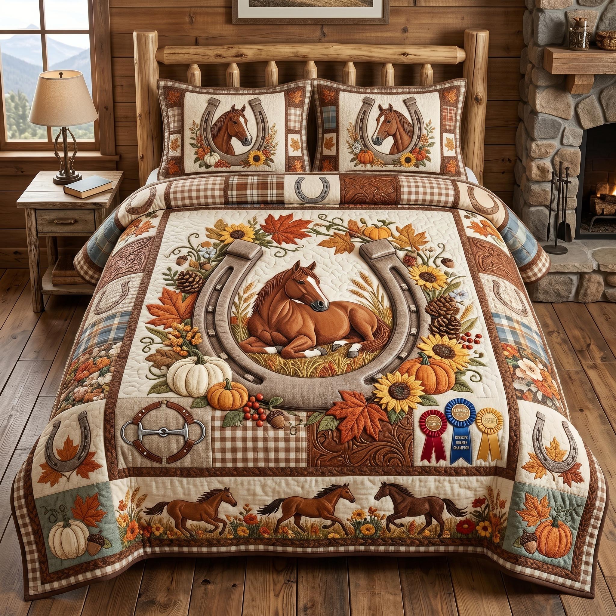 Western Soul 3-Piece Quilted Bedding Set GFTOMA12908