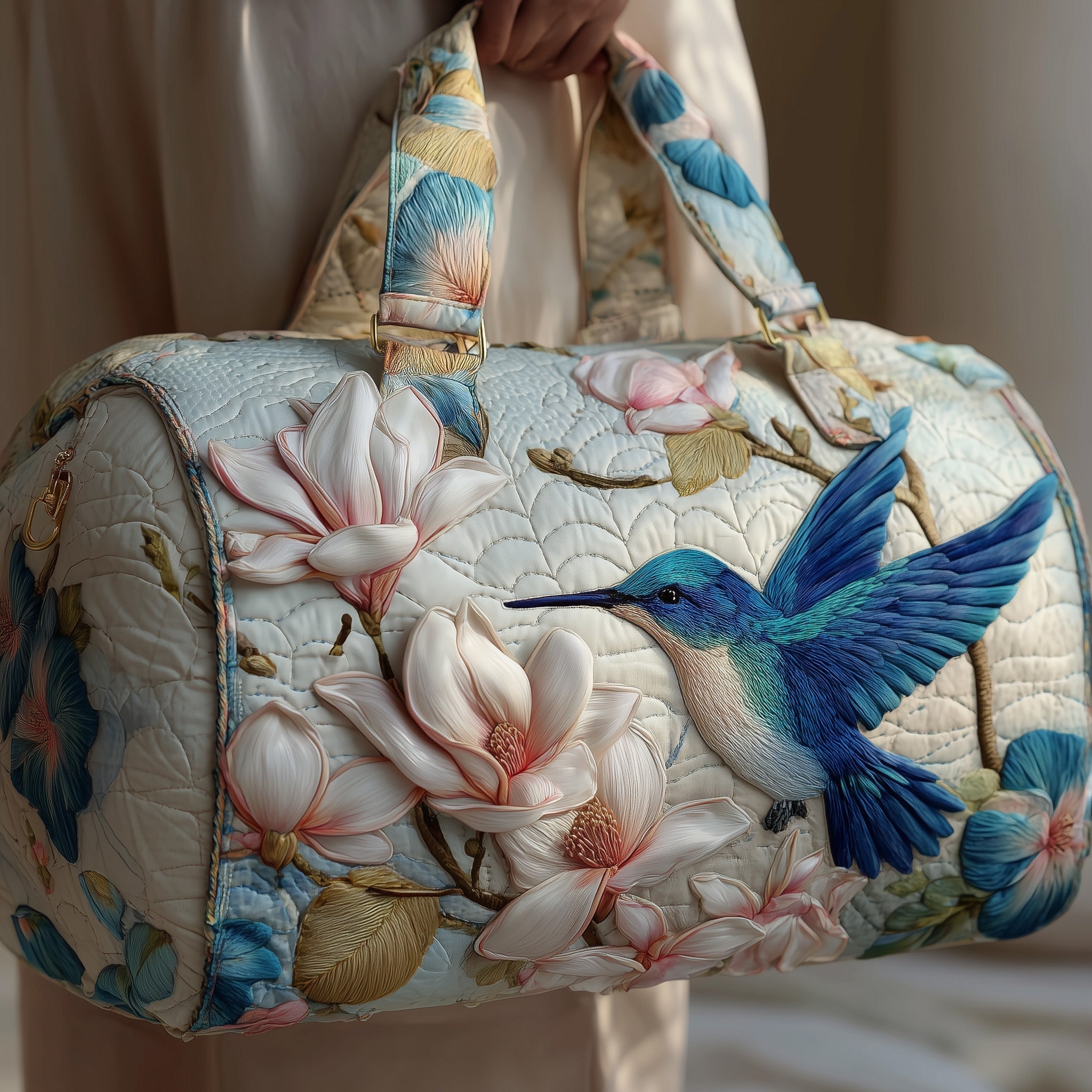Magnolia Flight Quilted Duffle Bag GFTOMA2115