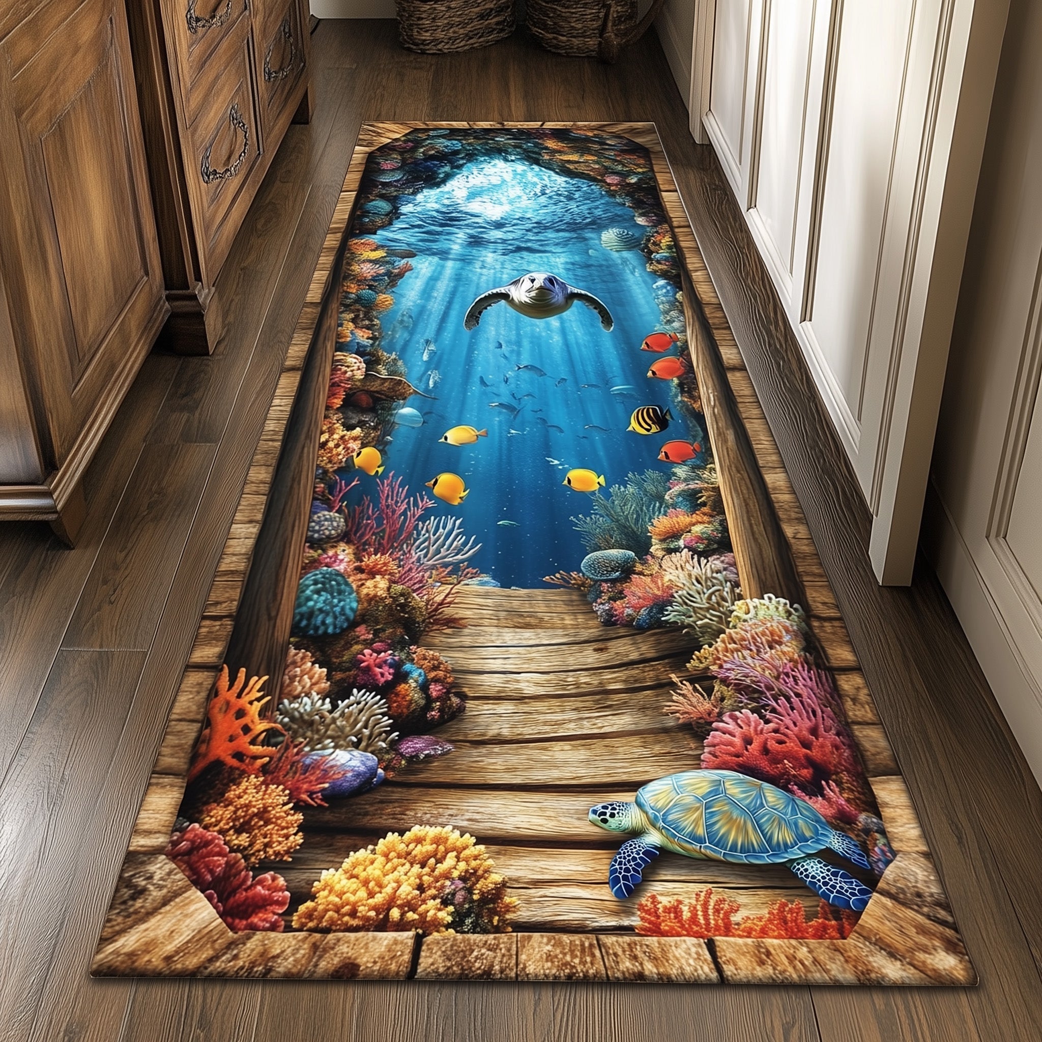 Abyss Glow Runner Rug GFTOMA5493