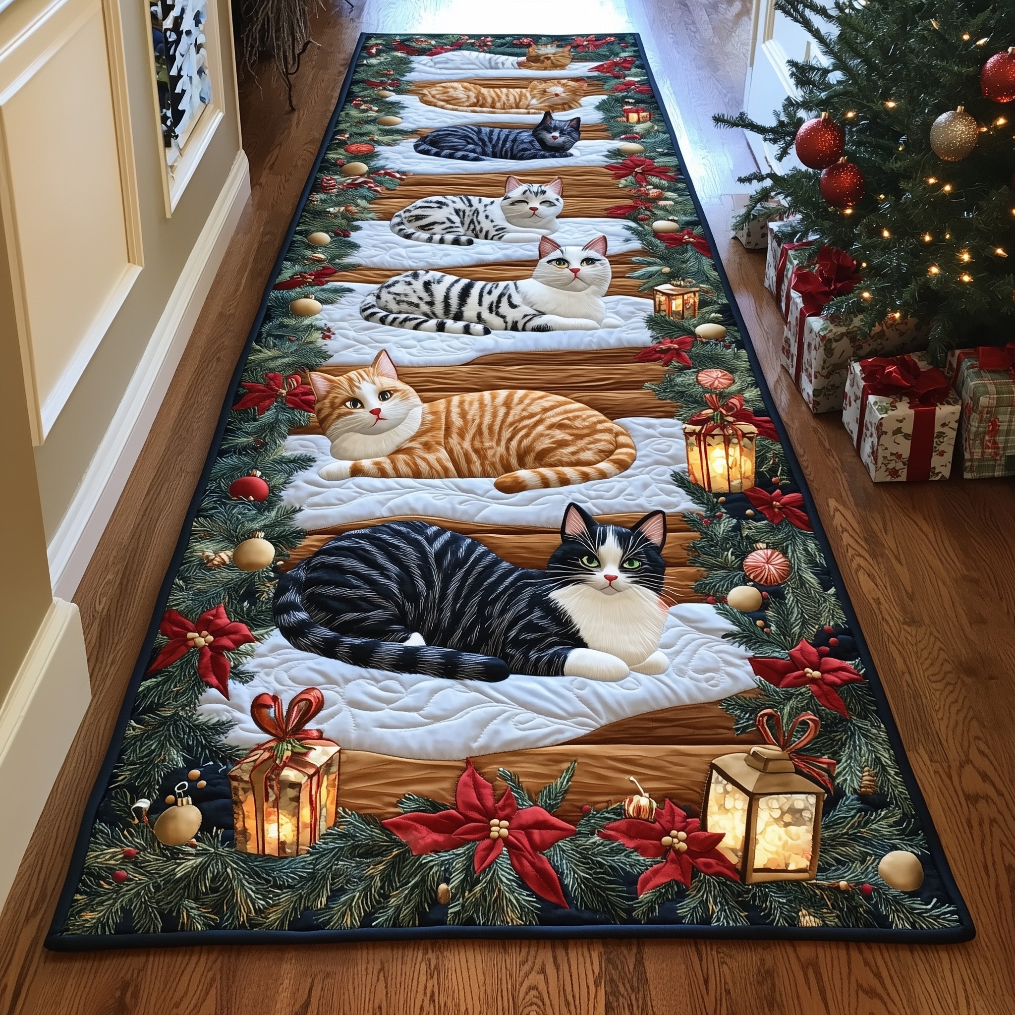 Cat Purrs Runner Rug GFTOMA5582