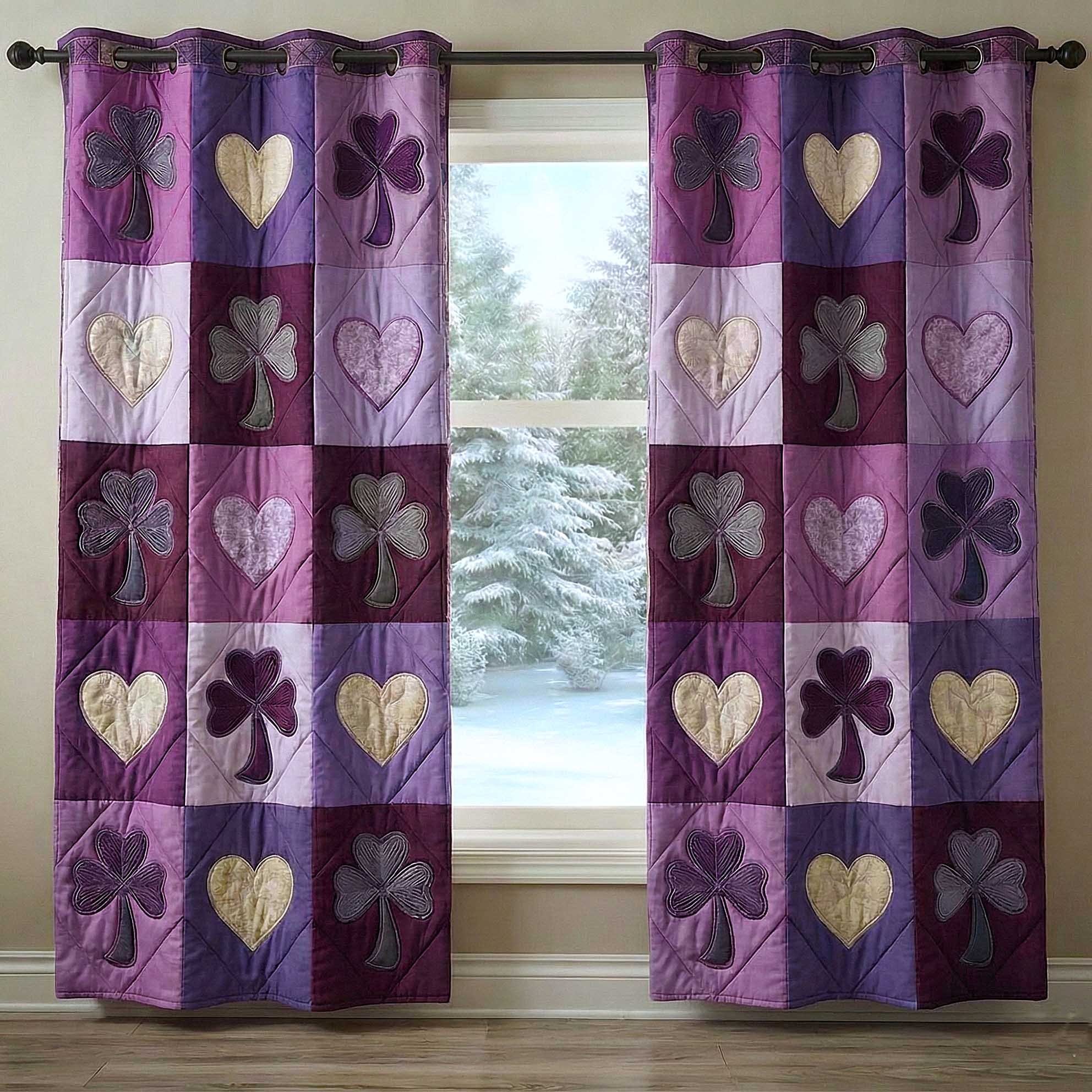 Irish Blessings Quilted Curtains GFTOMA8874