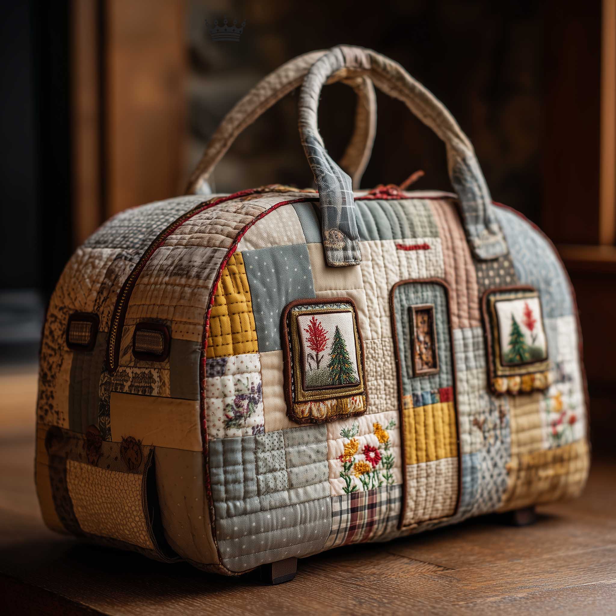 Cozy Camper Quilted Duffle Bag GFTOMA8888