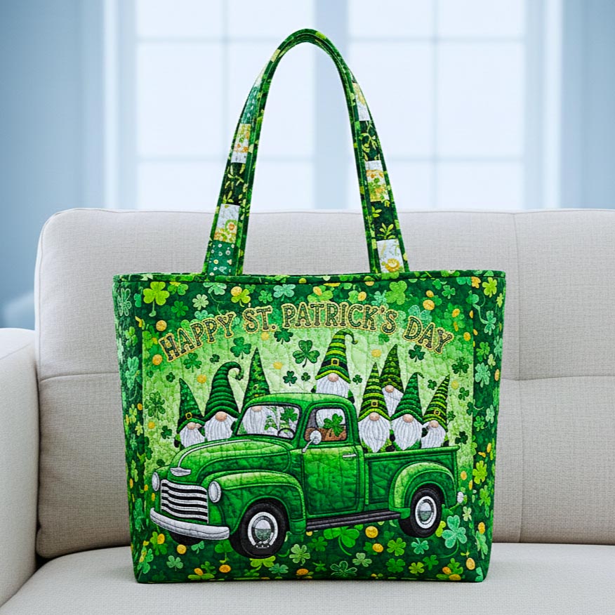 Irish Blessings Quilted Tote Bag GFTOMA9108