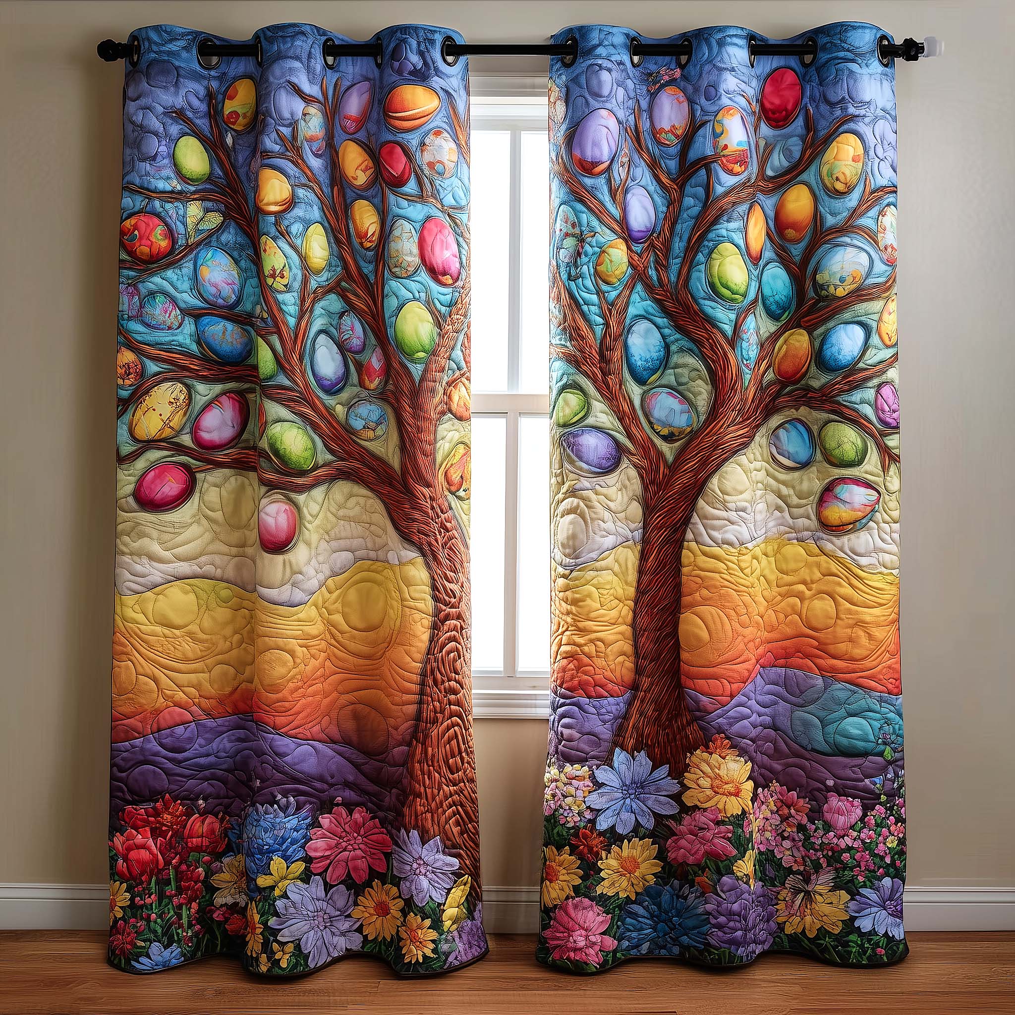 Easter Joy Quilted Curtains GFTOMA9510