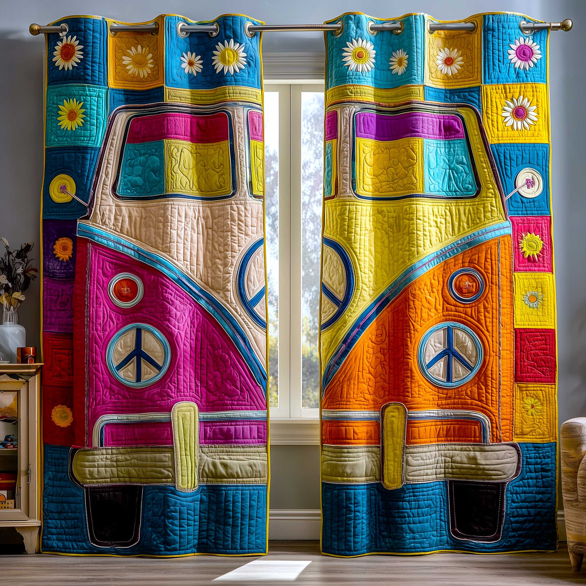 Camp Life Quilted Curtains GFTOMA9589