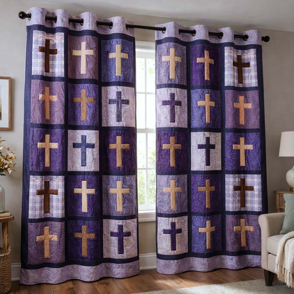 Dawn of Faith Quilted Curtains GFTOMA9921