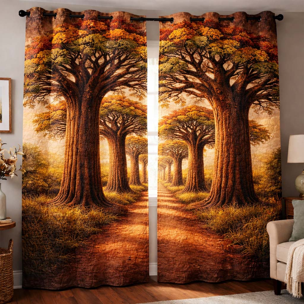 African Dream Quilted Curtains GFTOMA9929