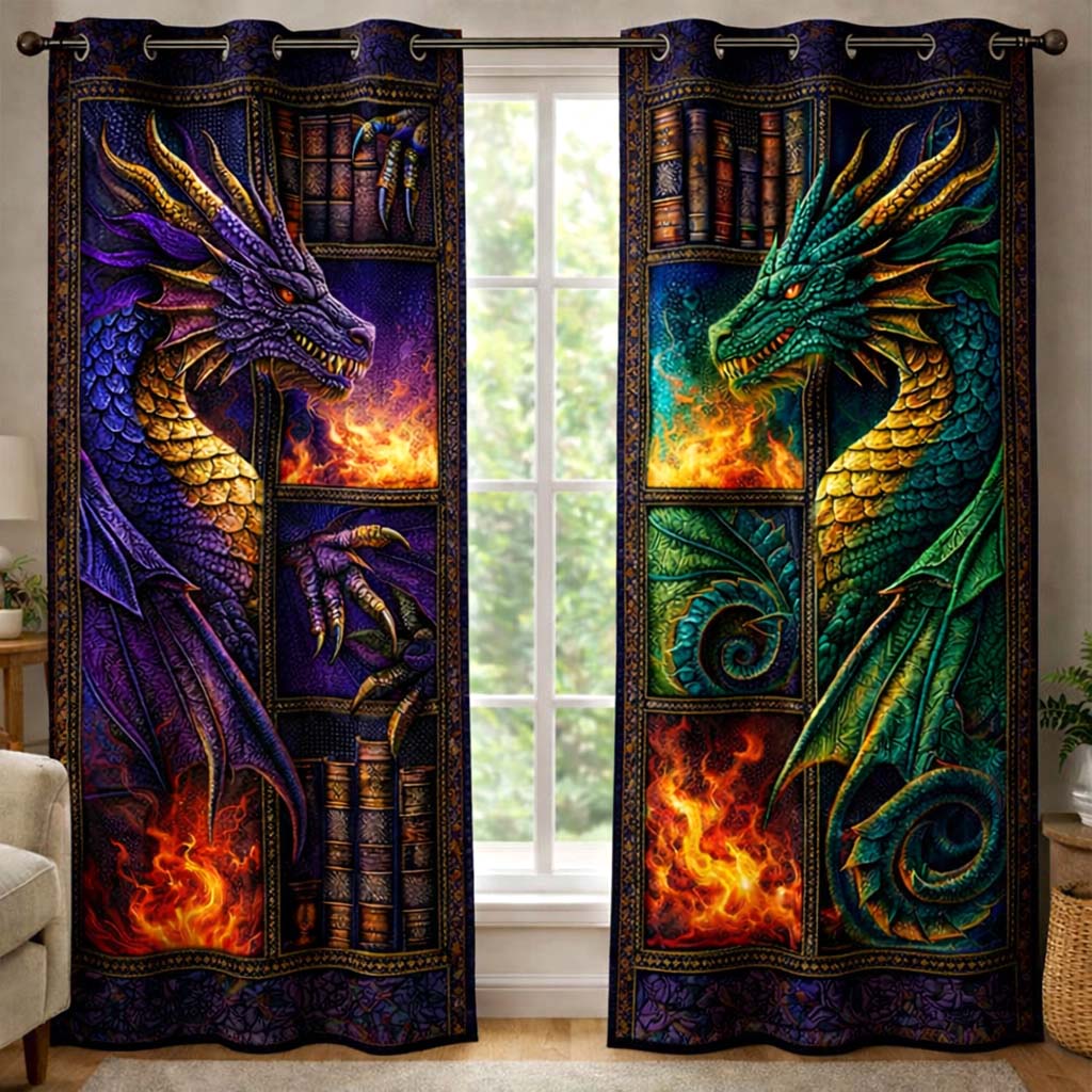 Glory Twins Quilted Curtains GFTOMA9964