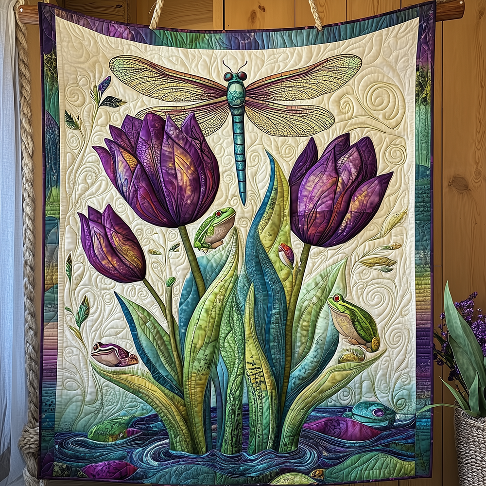 Floral Glider Quilted Blanket GFTONL2574