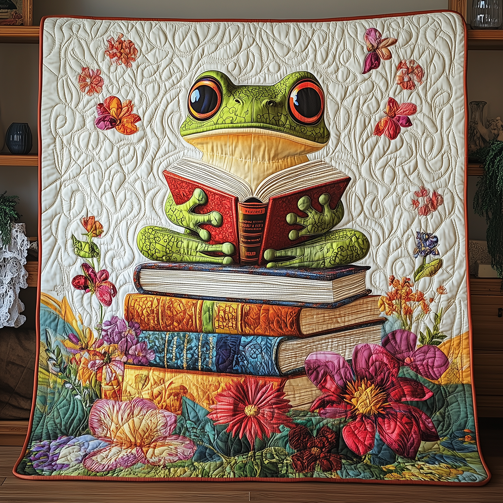 Wisdom Toad Quilted Blanket GFTONL2578