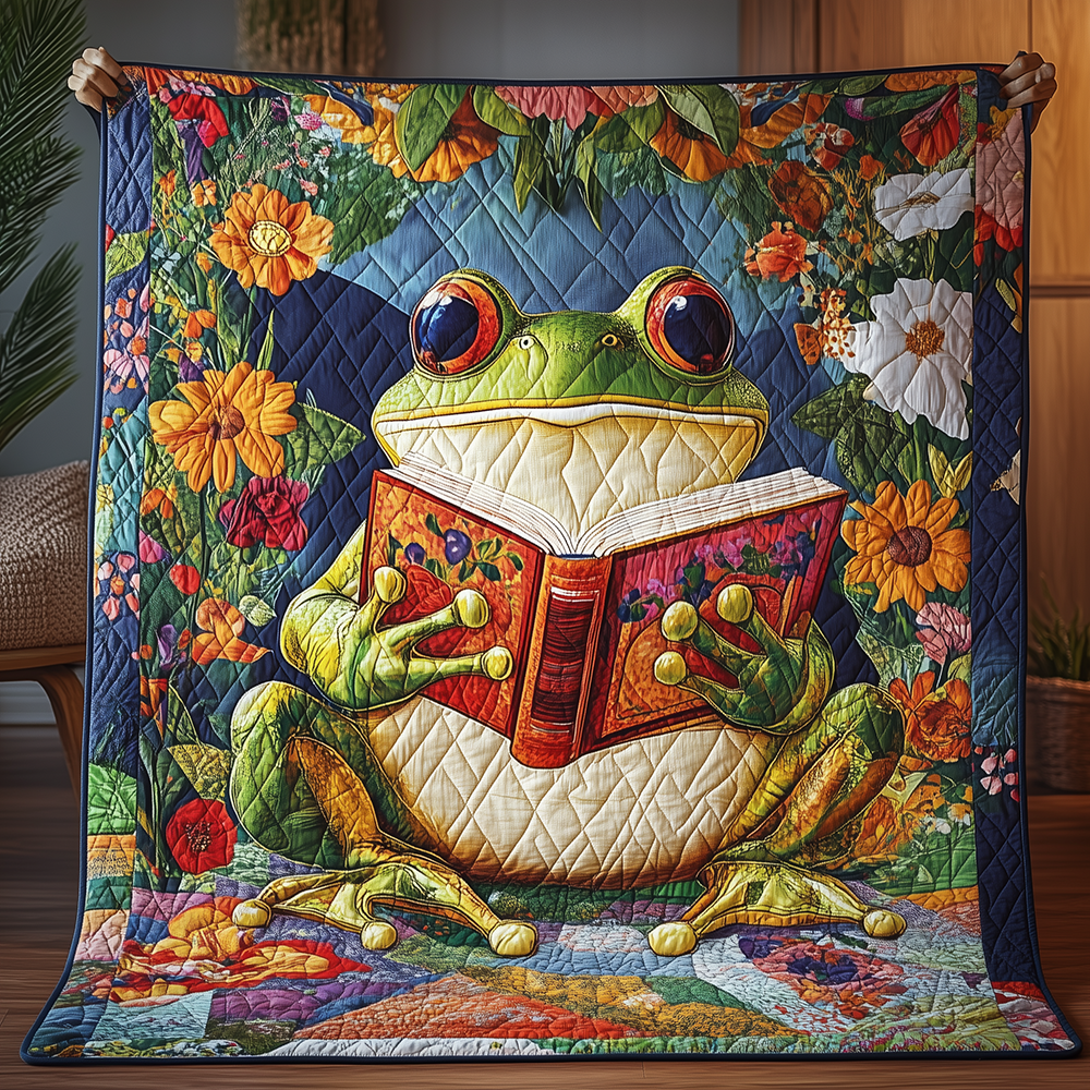 Wisdom Toad Quilted Blanket GFTONL2588