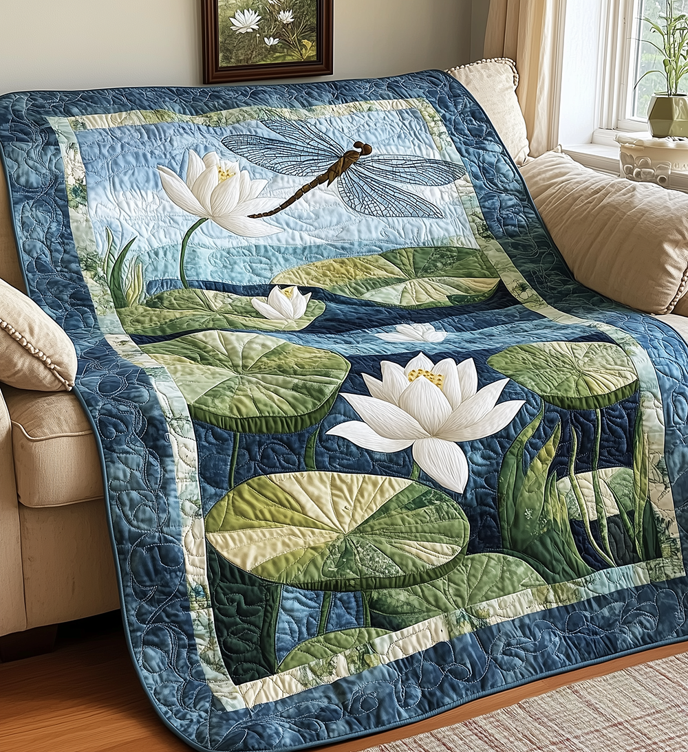 Dragonfly Quilted Blanket GFTONL2611