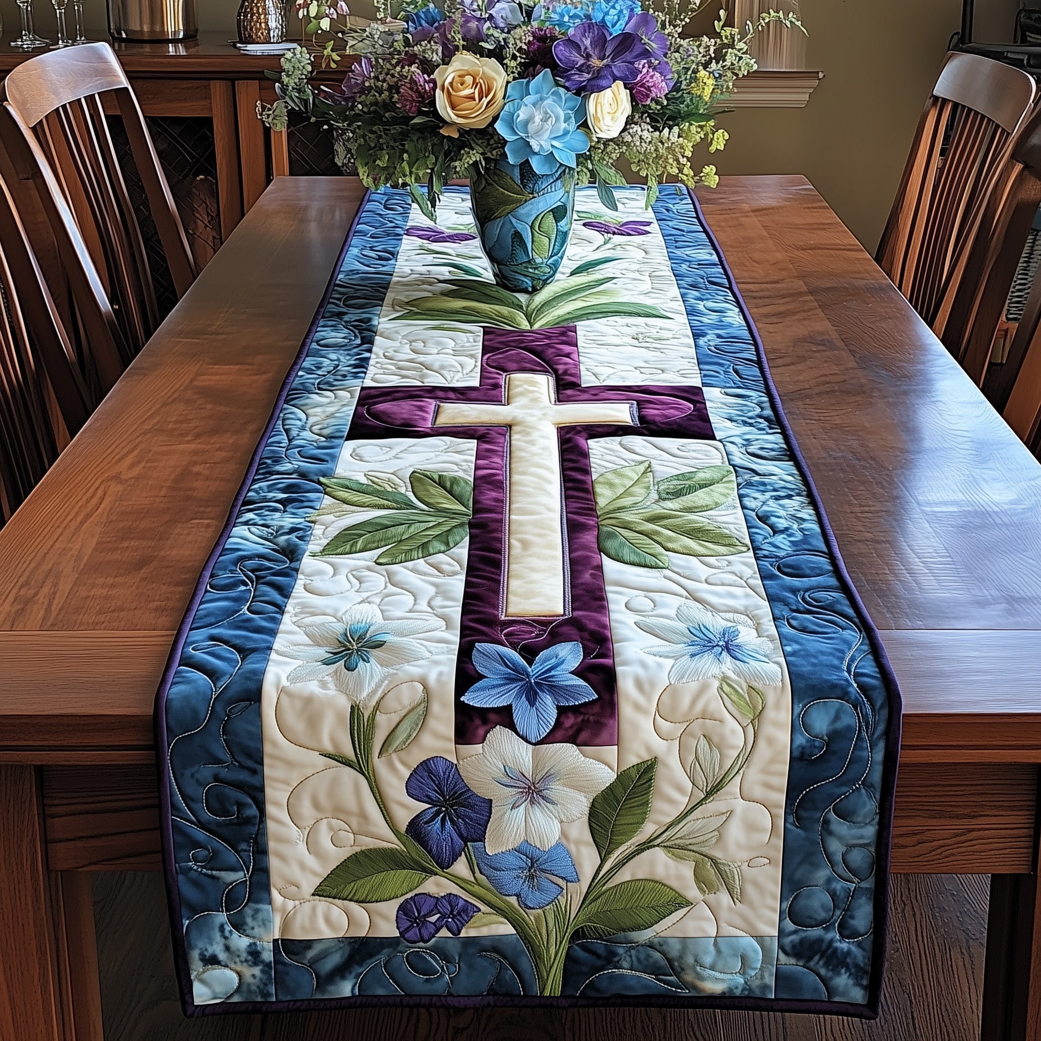 Easter Grace Quilted Table Runner GFTONL2935