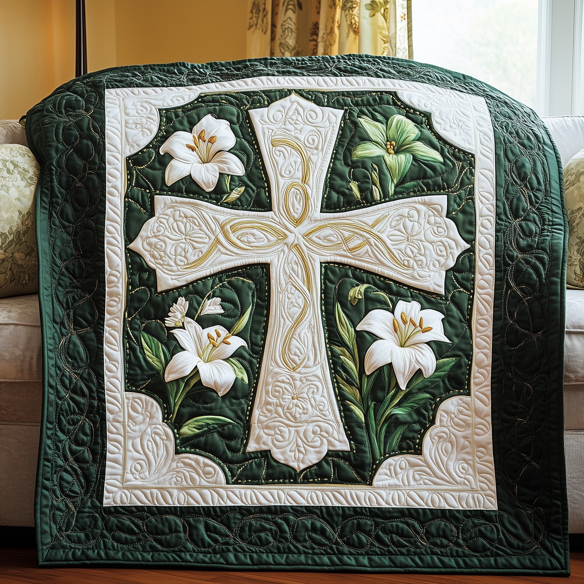 Celtic Grace Quilted Blanket GFTONL2948
