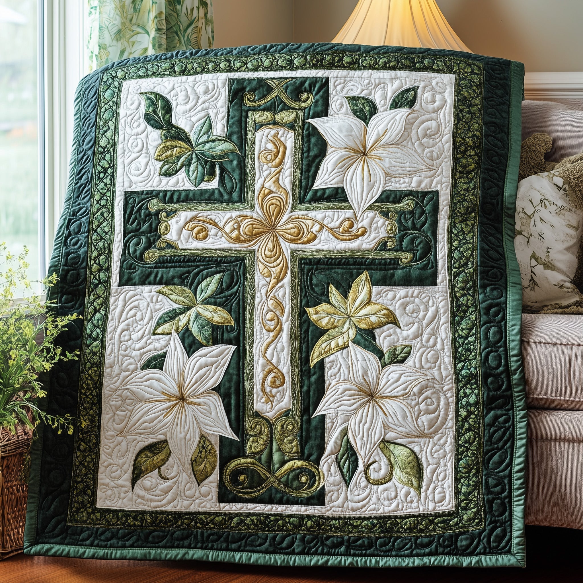 Celtic Grace Quilted Blanket GFTONL2951