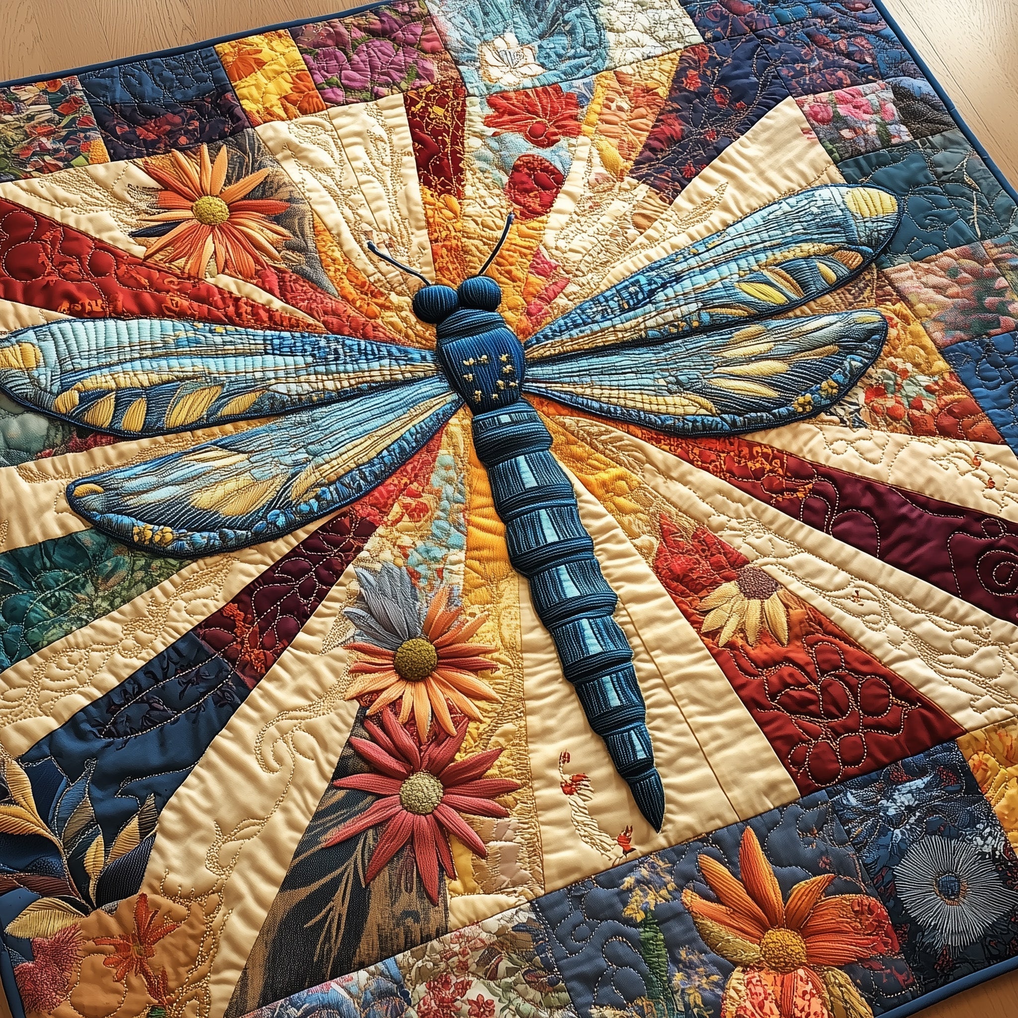 Dragonfly Charm Quilted Blanket GFTONL3163