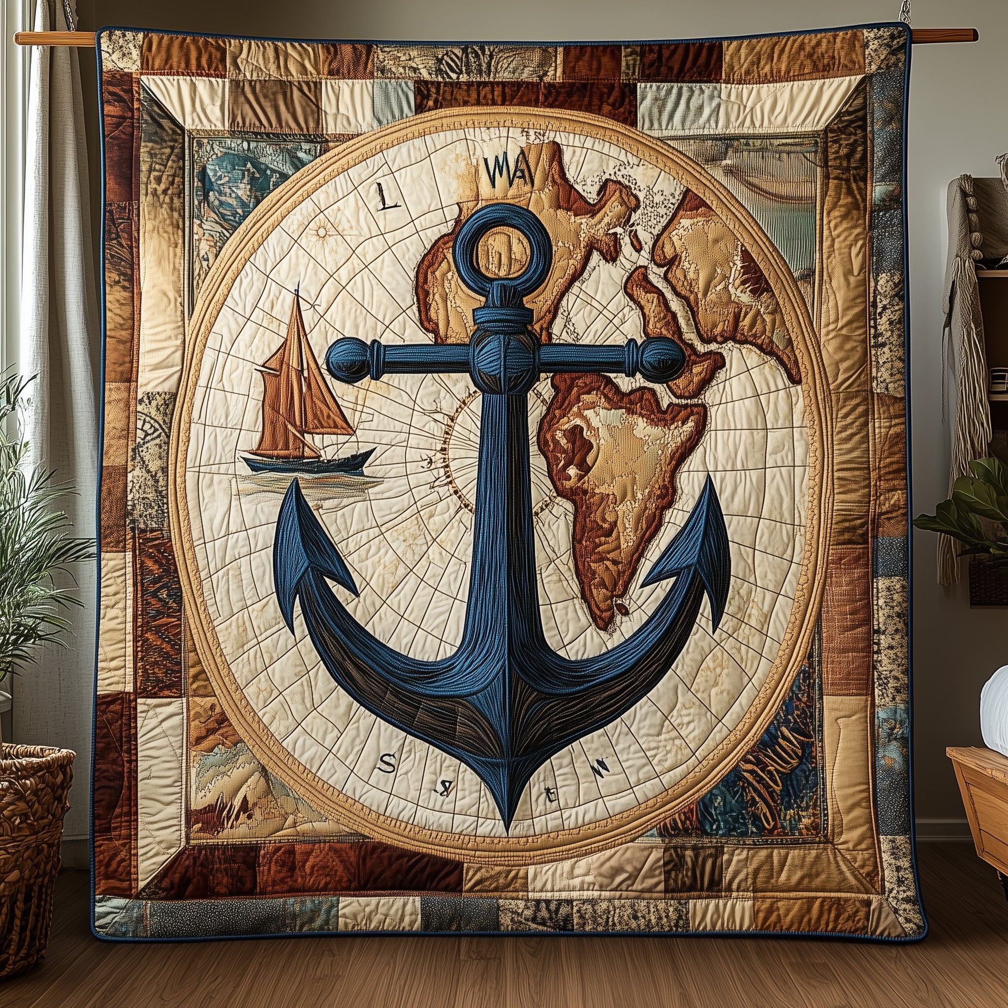 Anchoring Quilted Blanket GFTONL3205