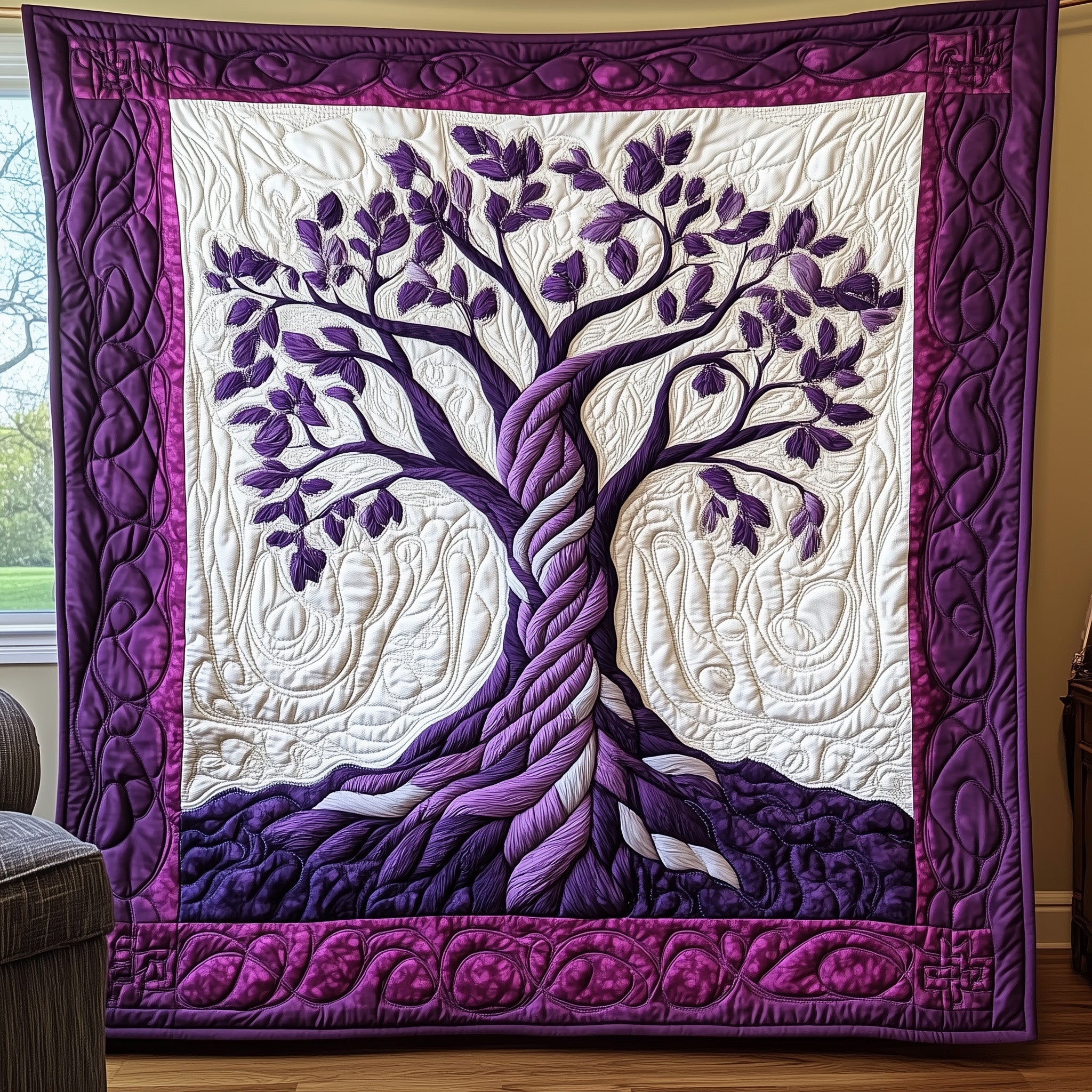 Tree Of Life Quilted Blanket GFTONL3294
