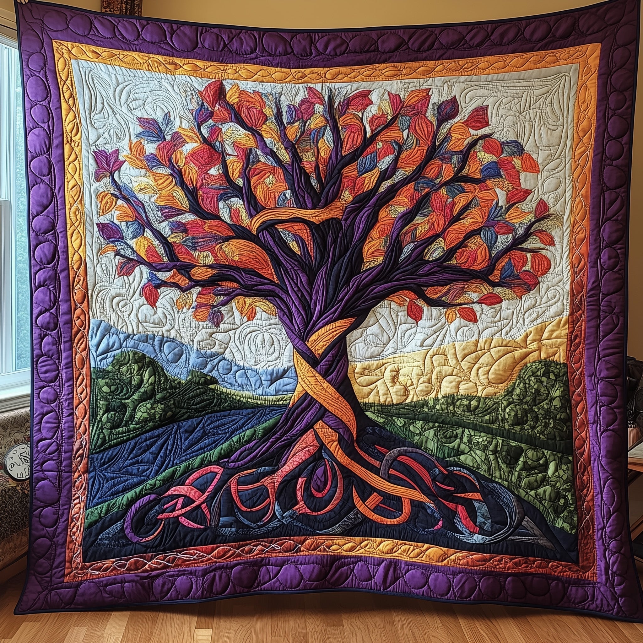 Tree Of Life Quilted Blanket GFTONL3298